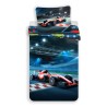 Car Racing Blue Formula 1 Bedding Set 140×200 cm, 70×90 cm