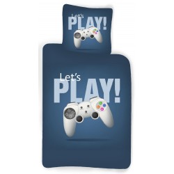 Gamer bedding set Play 140×200cm, 70×90 cm