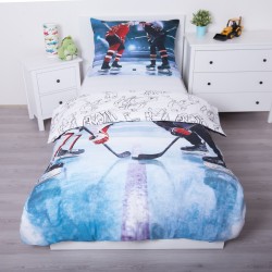 Hockey Rivals bedding set 140×200cm, 70×90 cm