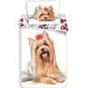 Dog Yorkshire Terrier Bedding Set 140×200cm, 70×90 cm