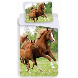 Horses Career  bedding cover 140×200cm, 70×90 cm