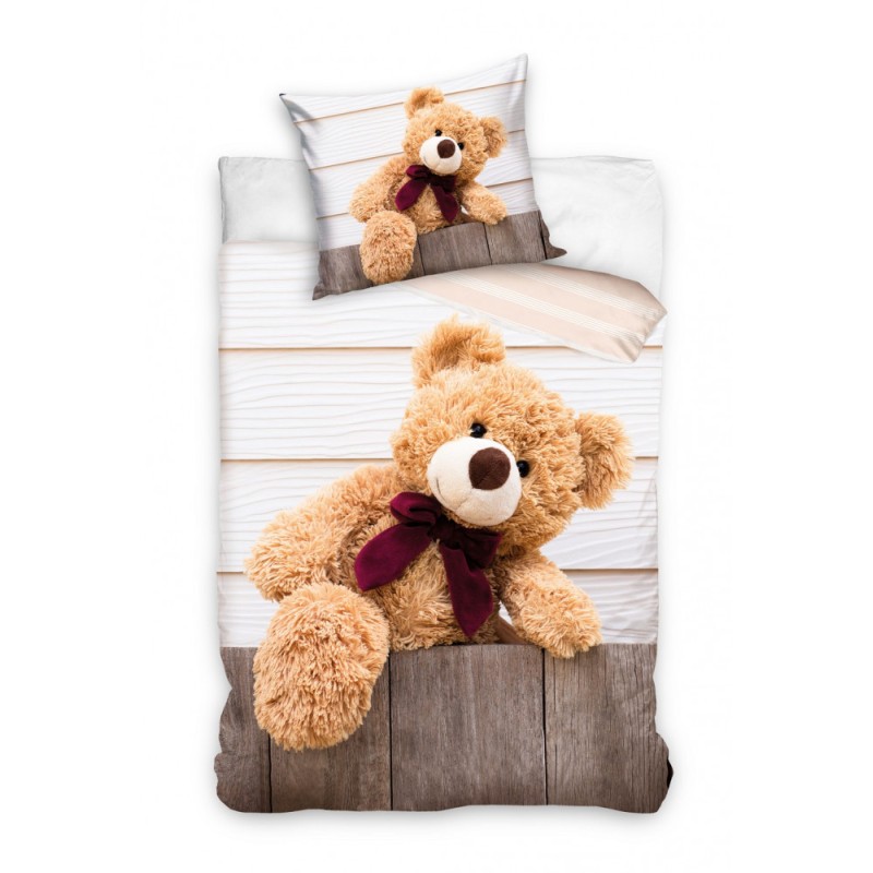 Teddy Bear Teddy Bedding Set 140×200cm, 60×70 cm