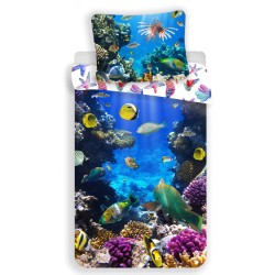 Ocean bedding cover 140×200cm, 70×90 cm