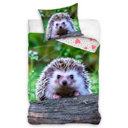 Hedgehog bedding set 140×200cm, 70×90 cm