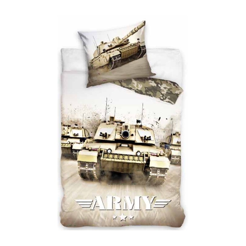 Tank Army Bedding cover 140×200cm, 70×90 cm