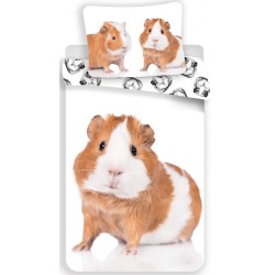 Animals Guinea Pig Bedding Set 140×200cm, 70×90 cm