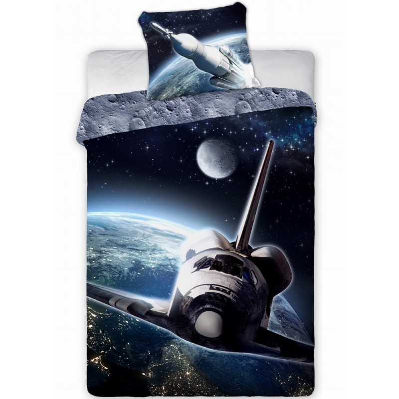 Space Spacecraft bedding set 140×200cm, 70×90 cm