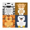 Tiere Zoo Serviette 20 St√ºck 33x33 cm FSC