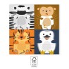 Animals Zoo napkin 20 pcs 33x33 cm FSC