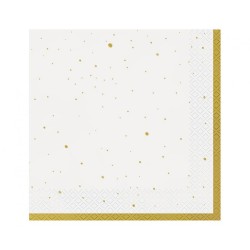 Colour Gold Celebrate Gold Napkin 20 pcs 33x33 cm