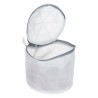 Sac en maille sac de lavage sac de lavage pantalon avec fermeture éclair 9 pièces
