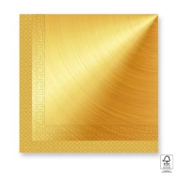 Colour Next Generation Gold napkin 20 pcs 33x33 cm FSC