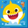 Baby Shark Music napkins, pack of 16, 33x33 cm