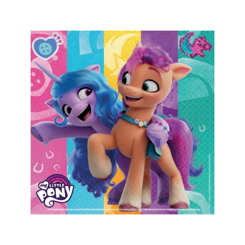 My Little Pony New Generation napkin 16 pcs 33x33 cm