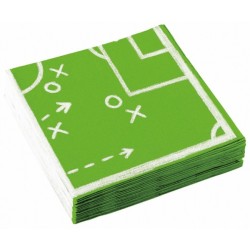 Football Kicker Party napkin 20 pcs 33x33 cm