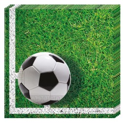 Serviette de table Fu√üball Soccer Field 20 Stk. 33x33 cm