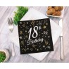 Happy Birthday B&C  Happy Birthday 18 napkins 20 pcs 33x33 cm