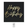 Happy Birthday Elegant Happy Birthday Napkin 20 pcs 33x33 cm FSC