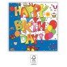 Happy Birthday Kokliko Happy Birthday napkin 20 pcs 33x33 cm FSC