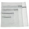 Sac en maille sac de lavage sac de lavage pantalon avec fermeture éclair 9 pièces
