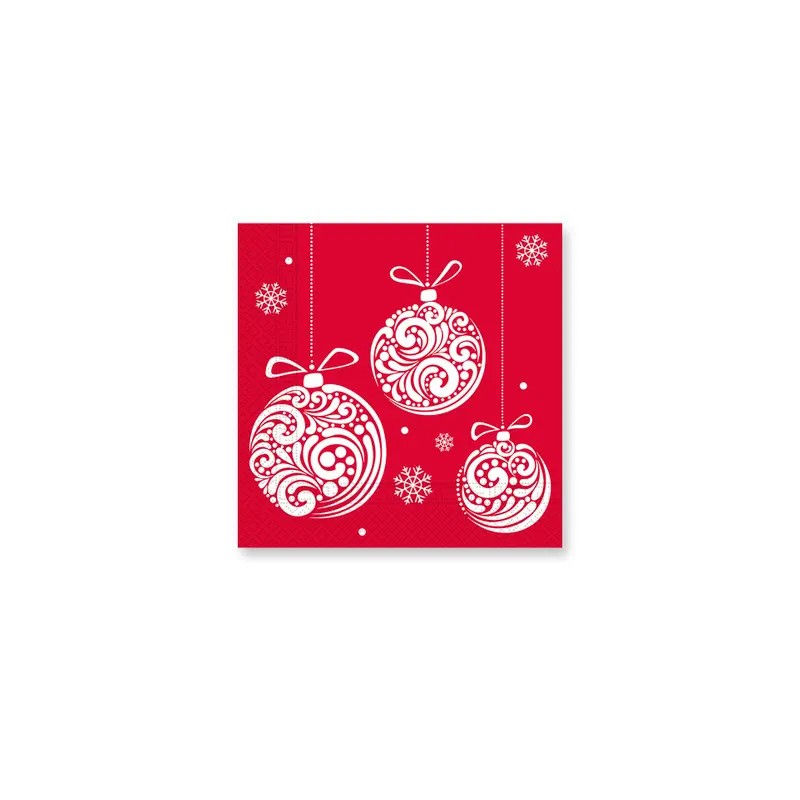 Christmas Balls i napkin 20 pcs 33x33 cm