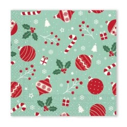 Christmas Ornaments i napkin 20 pcs 33x33 cm