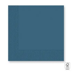 Colour Unicolour Blue napkin 20 pcs 33x33 cm FSC