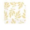 Flower Orange Leaves Leaf napkin pack of 20, 33x33 cm