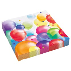 Ballon Balloons Serviette 20 Stk. 33x33 cm