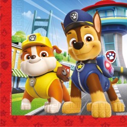 Paw Patrol Rescue Heroes Serviette 20 Stk 33x33 cm FSC