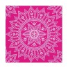 Colour Fuchsia White Mandala Napkin 20 pcs, 33x33 cm FSC