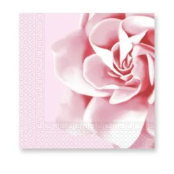 Flower Pink Rose napkin 20 pcs 33x33 cm