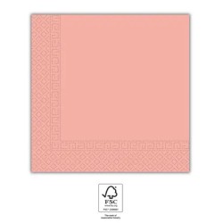 Colour Unicolour Pink Napkin 20 pcs 33x33 cm FSC