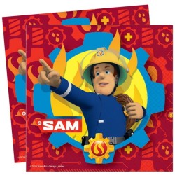 Fireman Sam Fire napkin 20 pcs 33x33 cm