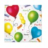 Colour Balloon napkin 20 pcs 33x33 cm