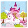 Unicorn Castle napkin 20 pcs 33x33 cm