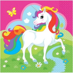 Unicorn Meadow napkin 20 pieces 33x33 cm