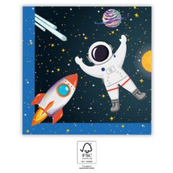 Space Rocket Space napkin 20 pcs 33x33 cm FSC