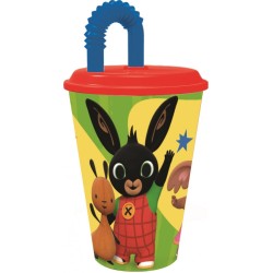 Bing Waving Straw Cup, Plastic 430 ml