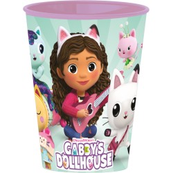 Mug guitare Gabby's Dollhouse, plastique 260 ml