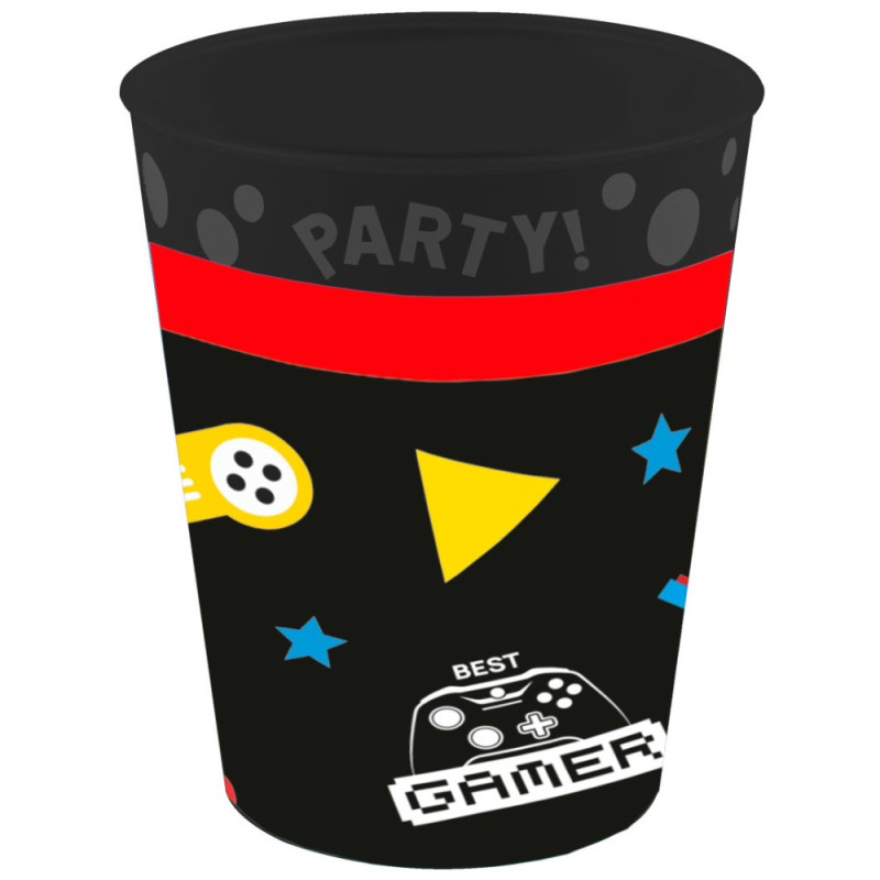 Gamer Gaming Party micro premium plastic cup 250 ml