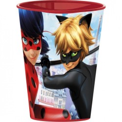 Gobelet en plastique Miraculous Tales of Ladybug et Chat Noir 260 ml