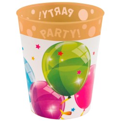 Balloon Sparkling Balloons Sparkling micro premium plastic cup 250 ml