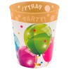 Ballons scintillants Ballons scintillants Gobelet en plastique micropremium 250 ml