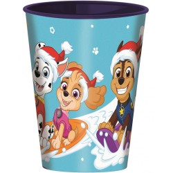 Paw Patrol Christmas cup, plastic 260 ml