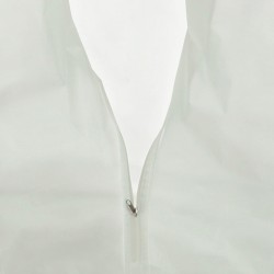 Housse de costume de vêtements transparente 60x120cm
