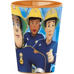 Fireman Sam cup, plastic 260 ml