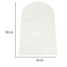 Housse de costume de vêtements transparente 60x120cm
