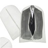 Housse de costume de vêtements transparente 60x100cm
