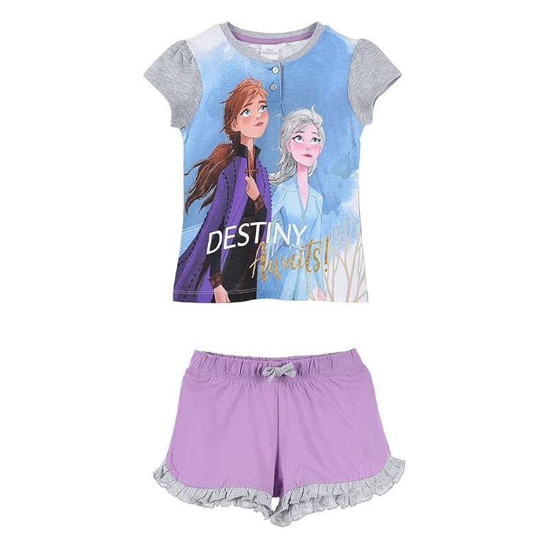 Pyjama court pour enfant Disney Frozen dans un coffret cadeau 3 ans